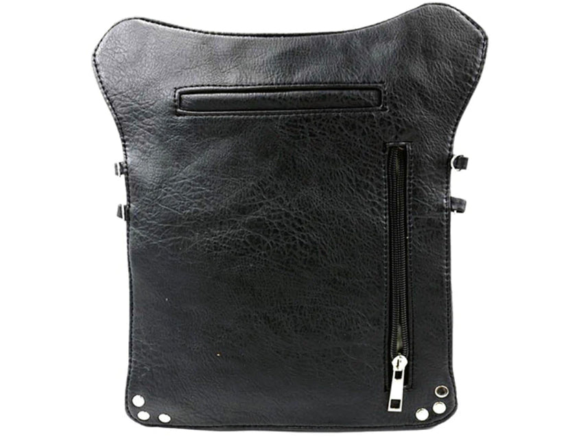 Inferno Skull Crossbody Handbag