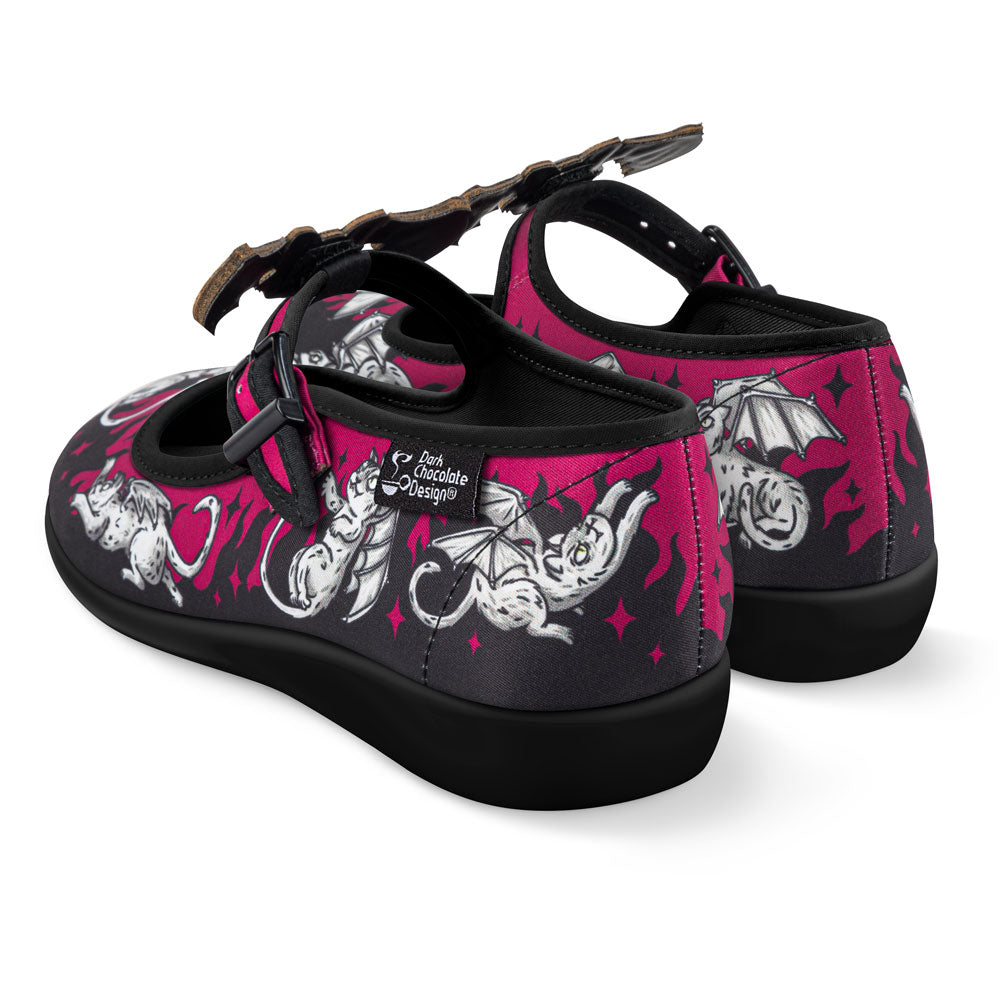 The Gargoyle Cats Women's Mary Jane Flats