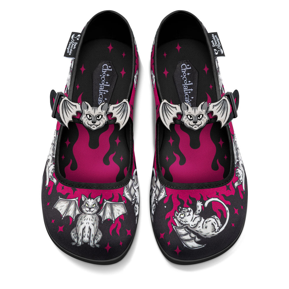 The Gargoyle Cats Women's Mary Jane Flats