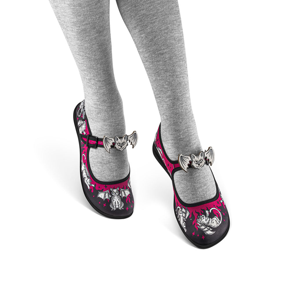 The Gargoyle Cats Women's Mary Jane Flats