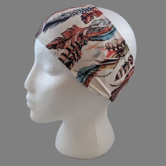 side view of headband