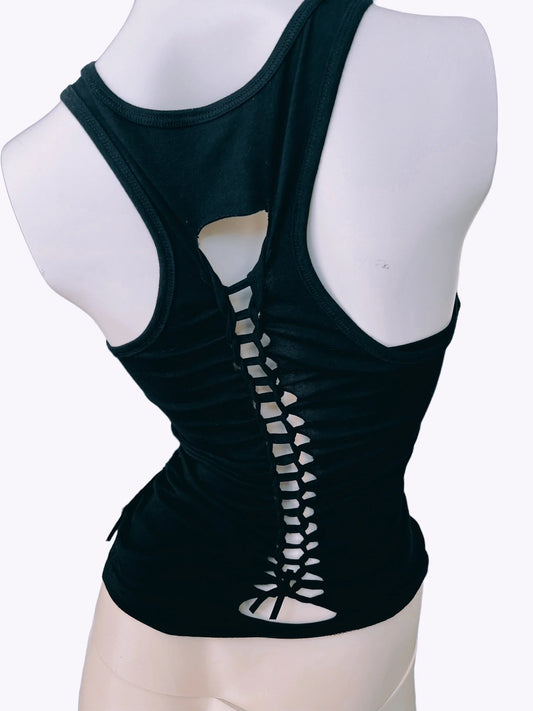 Fueled by Attitude Biker Candy Slashed Rally Tank