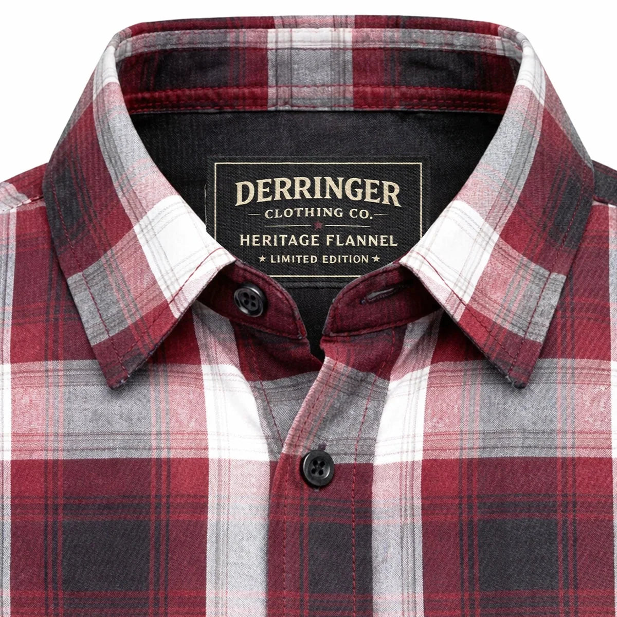 Derringer UNIK Heritage Flannel - Mens Flannel Shirt