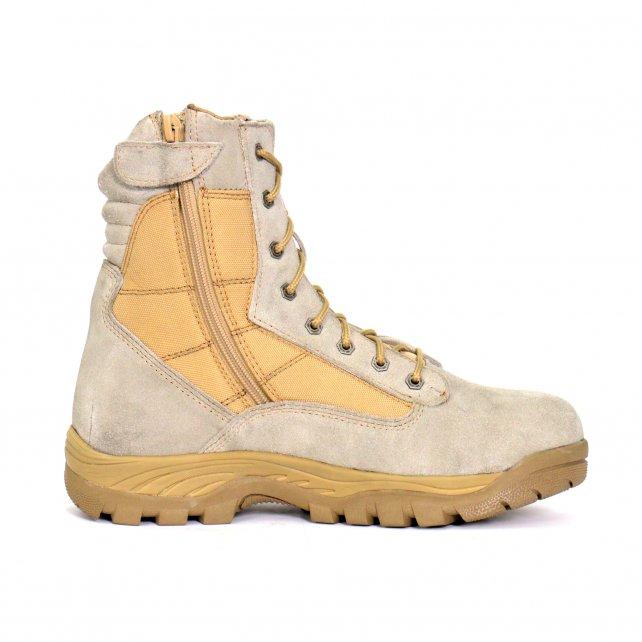Men's Desert Patrol Tan Lace-Up Boots - BTM1013