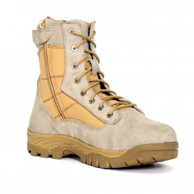 Men's Desert Patrol Tan Lace-Up Boots - BTM1013