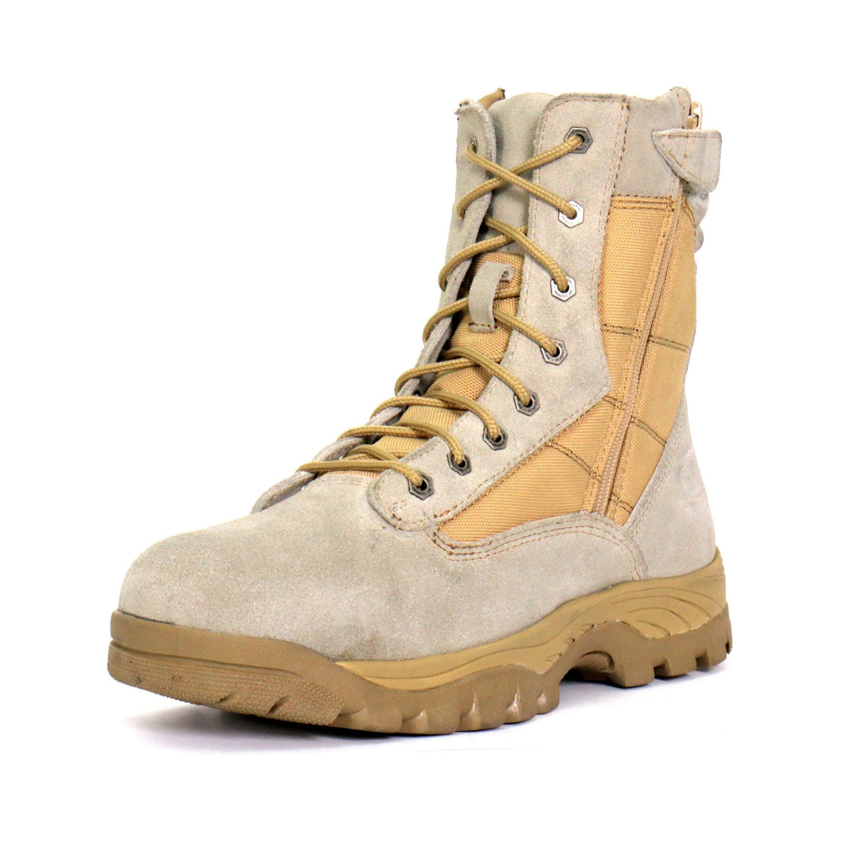 Men's Desert Patrol Tan Lace-Up Boots - BTM1013