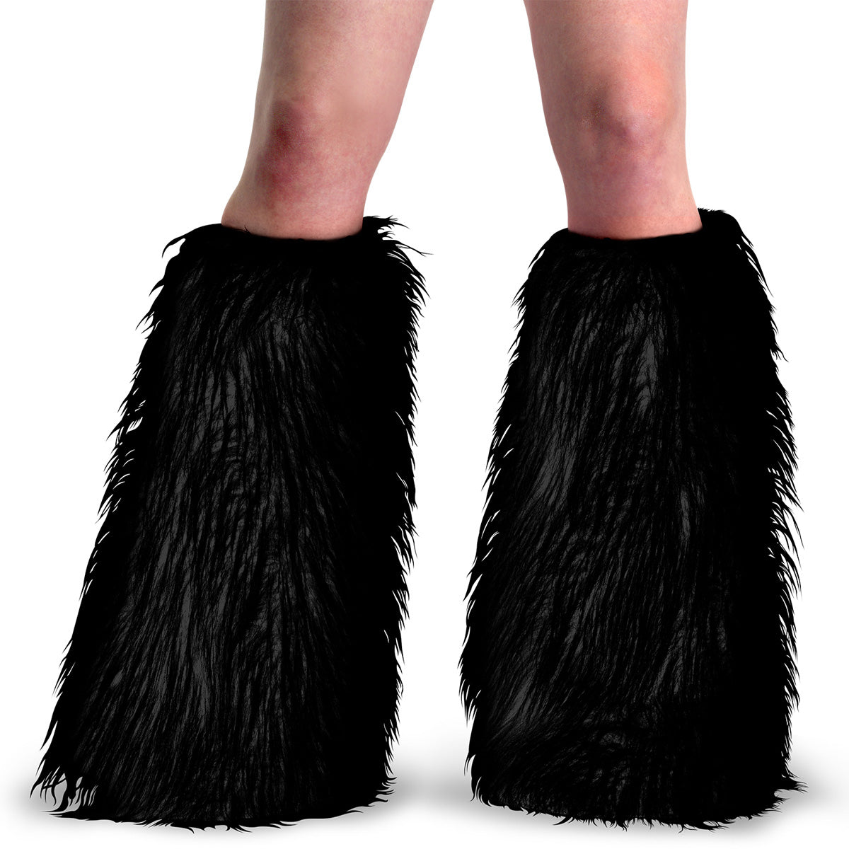 Pleaser Faux Fur Boot Sleeve Leg Warmer