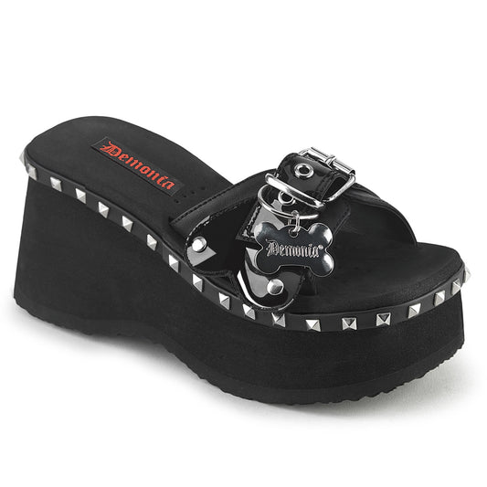 Demonia Rivet Sandals Funn-28