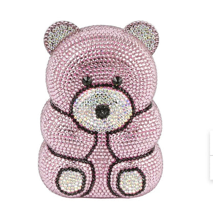 Pixies Crystal Birthday Bear Clutch