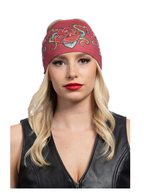 Hair Glove Serpent & Roses w Gems EZ Band