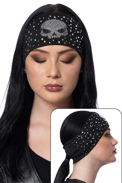 Hair Glove Bling Skull  EZ Bandz