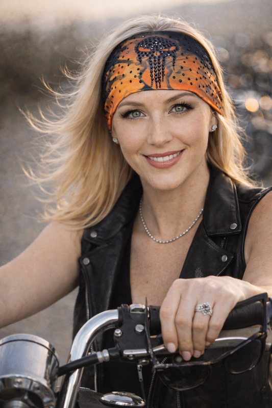 Hair Glove "Punisher" Skull EZ Bandz