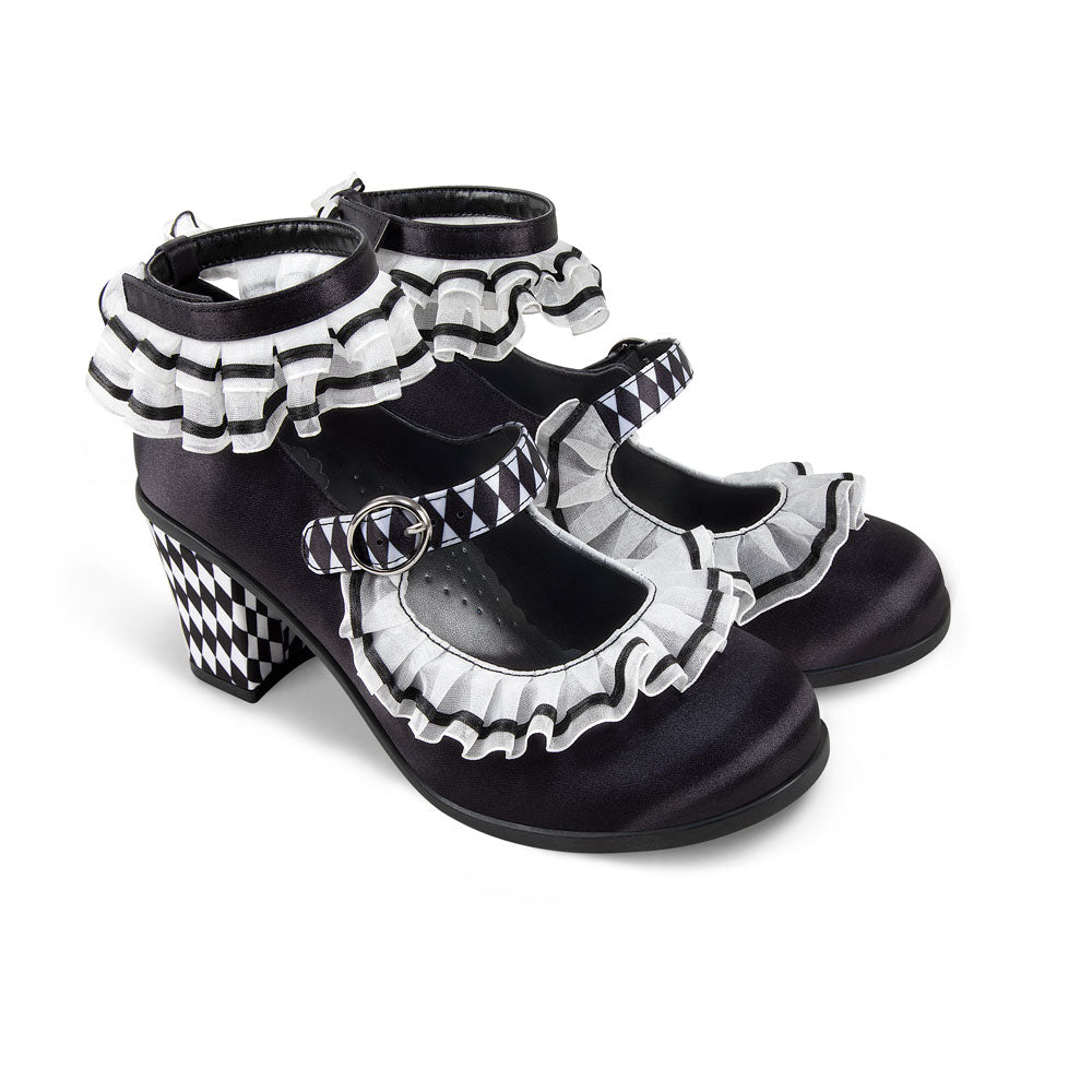 Arlequin Women's Mary Jane MId Heels