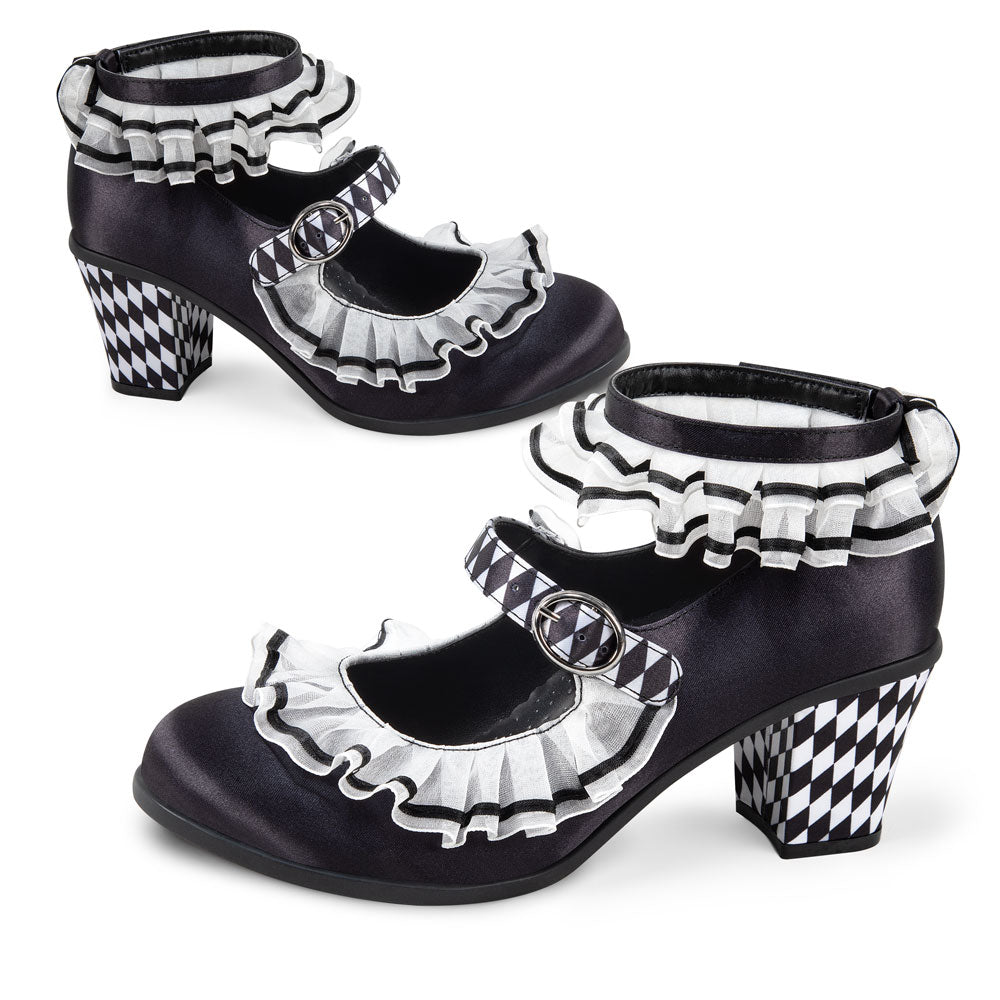 Arlequin Women's Mary Jane MId Heels