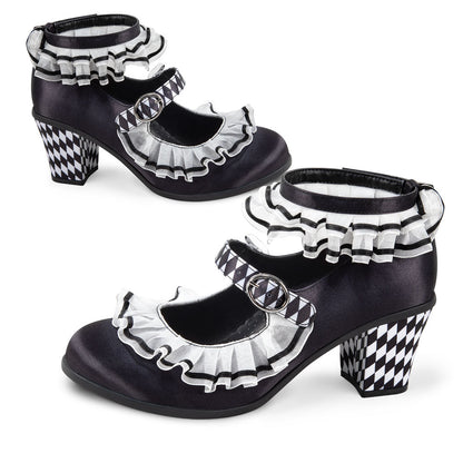 Arlequin Women's Mary Jane MId Heels