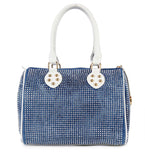 Rhinestone Locked Satchel