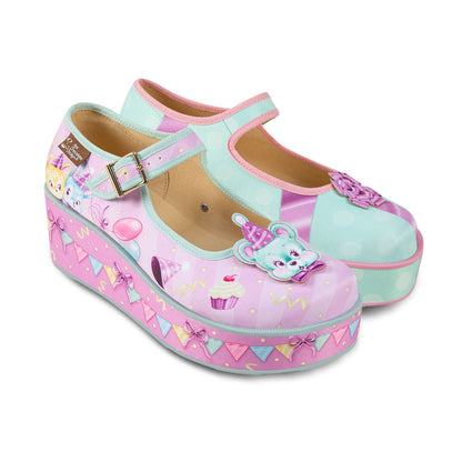 Birthday Buddies Women's Mary Jane Platforms