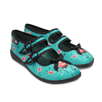 Bloomfang Women's Mary Jane Flats