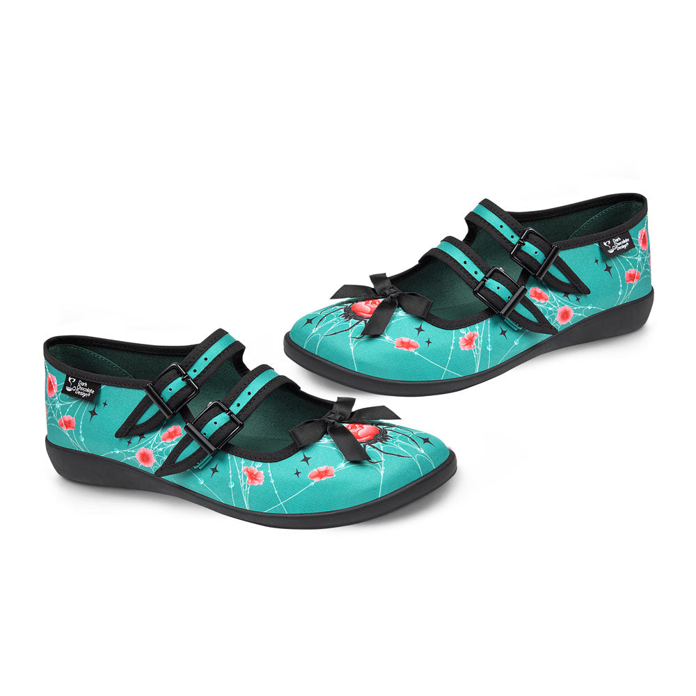 Bloomfang Women's Mary Jane Flats