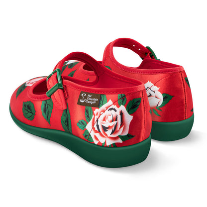 Blossom Shine Women's Mary Jane Flats
