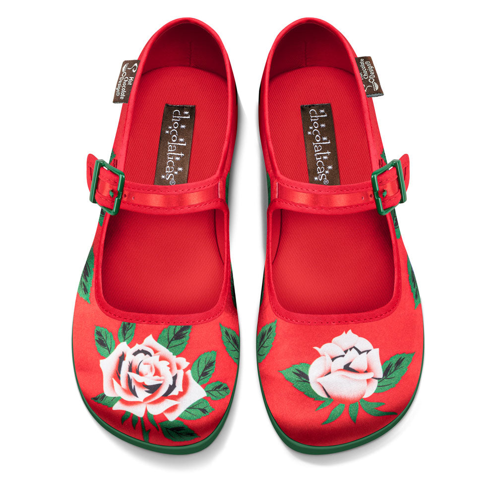 Blossom Shine Women's Mary Jane Flats