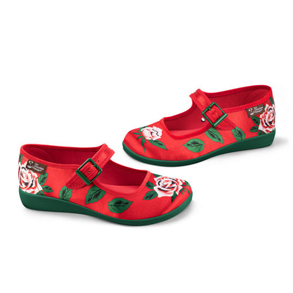 Blossom Shine Women's Mary Jane Flats