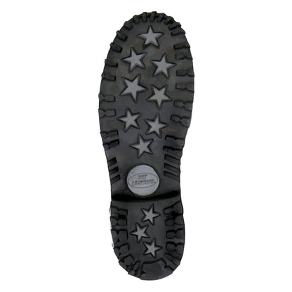 Men's Iron Road Black Engineer Boots - BTM1002