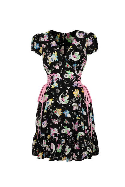 Care Bears x Hell Bunny Roxi Dress – Soft Chaos Print
