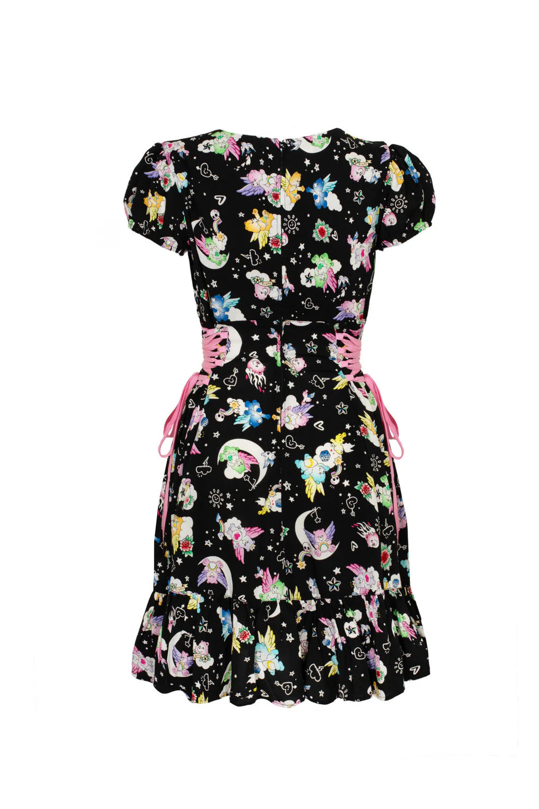 Care Bears x Hell Bunny Roxi Dress – Soft Chaos Print