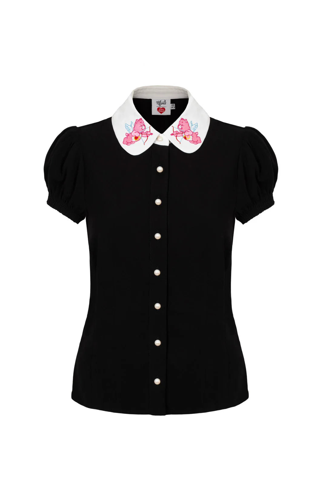 Care Bears x Hell Bunny Love-A-Lot Collar Blouse