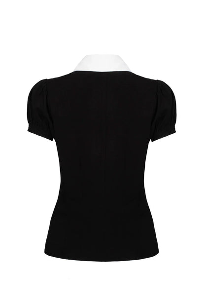 Care Bears x Hell Bunny Love-A-Lot Collar Blouse