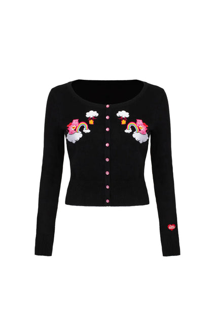 Hell Bunny Care Bear Love- A- Lot Cardigan