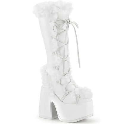 Frozen Halo Fur Platform Boots