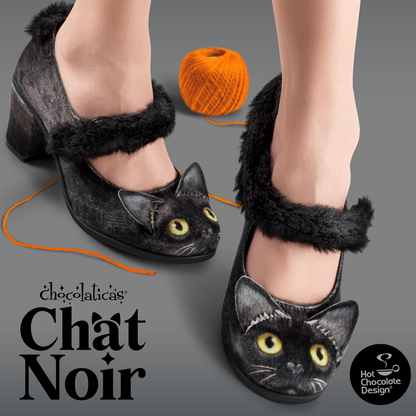 Chat Noir Women's Mary Jane Mid Heels