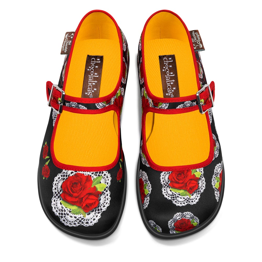 Chocolaticas® Andalucia Women's Mary Jane Flat