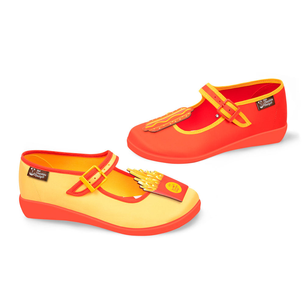 Hot Dog Women's Mary Jane Flats