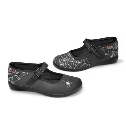 Spider Women's Mary Jane Flats