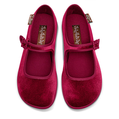 Red Wine Women's Mary Jane Flats