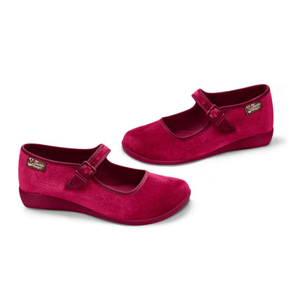 Red Wine Women's Mary Jane Flats
