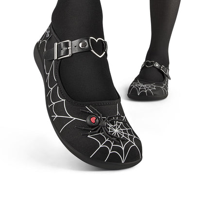 Widow Heart Women's Mary Jane Flats