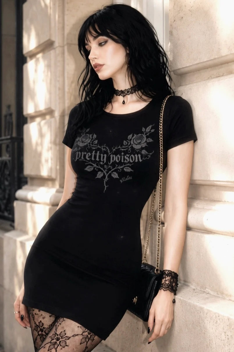 Pretty Poison Gothic Dress by Demi Loon