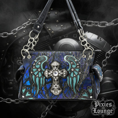 Crossfire Camo Concealed Carry Handbag