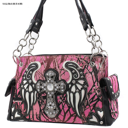 Crossfire Camo Concealed Carry Handbag