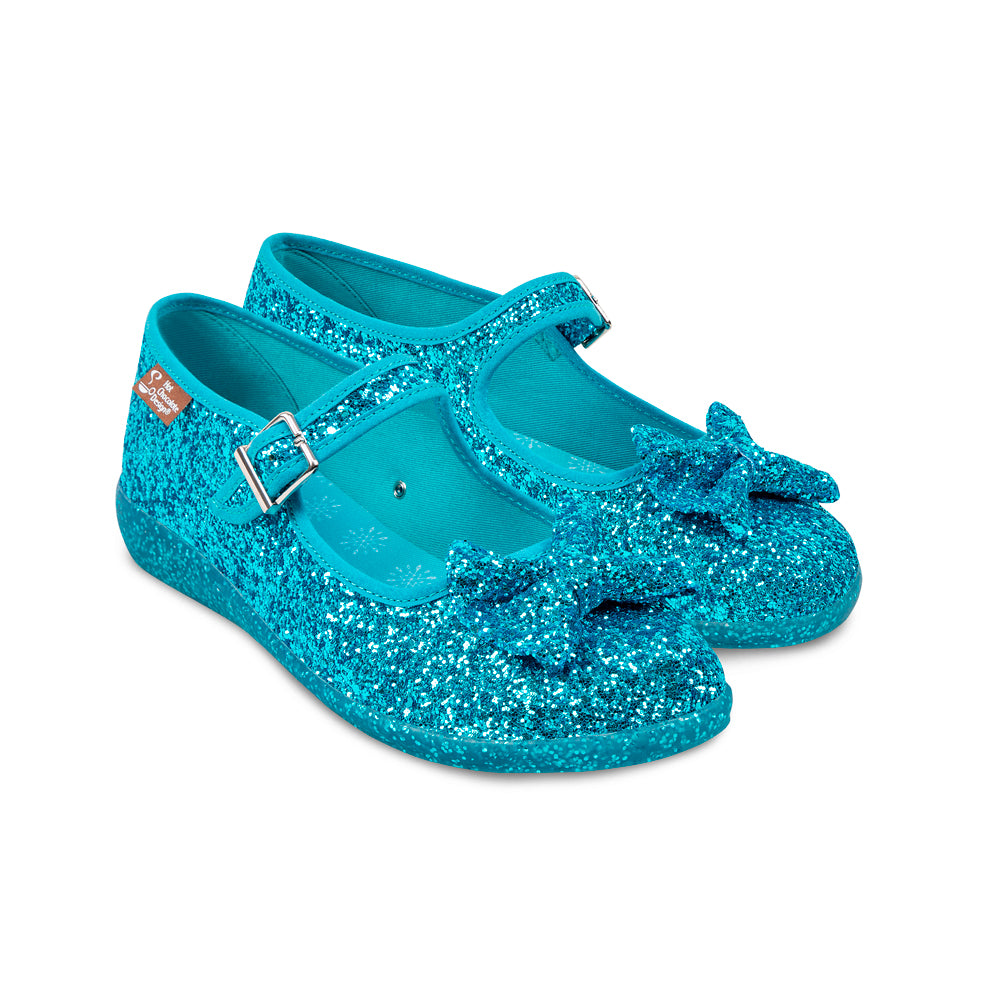 Glitter Ice Women's Mary Jane Flats