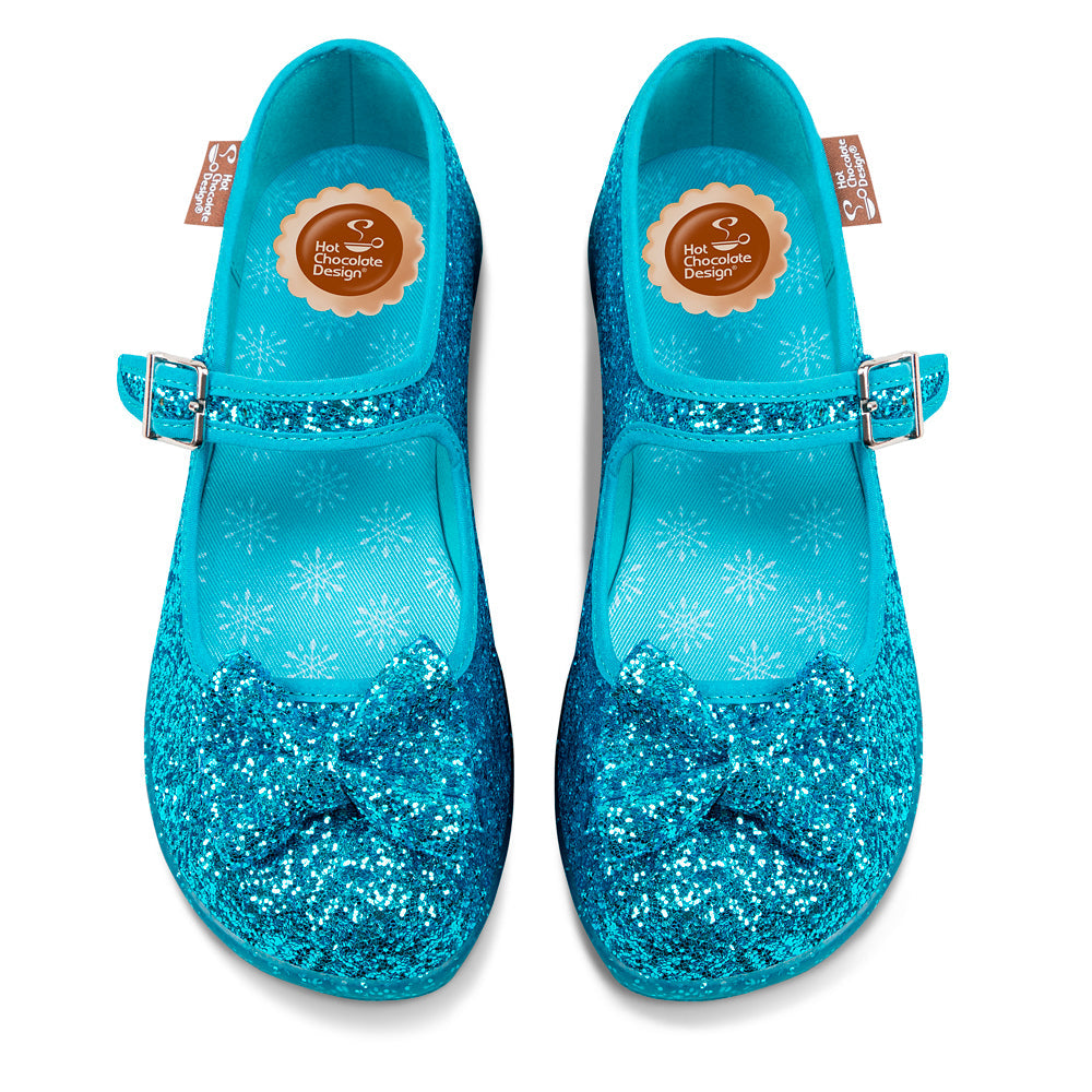 Glitter Ice Women's Mary Jane Flats