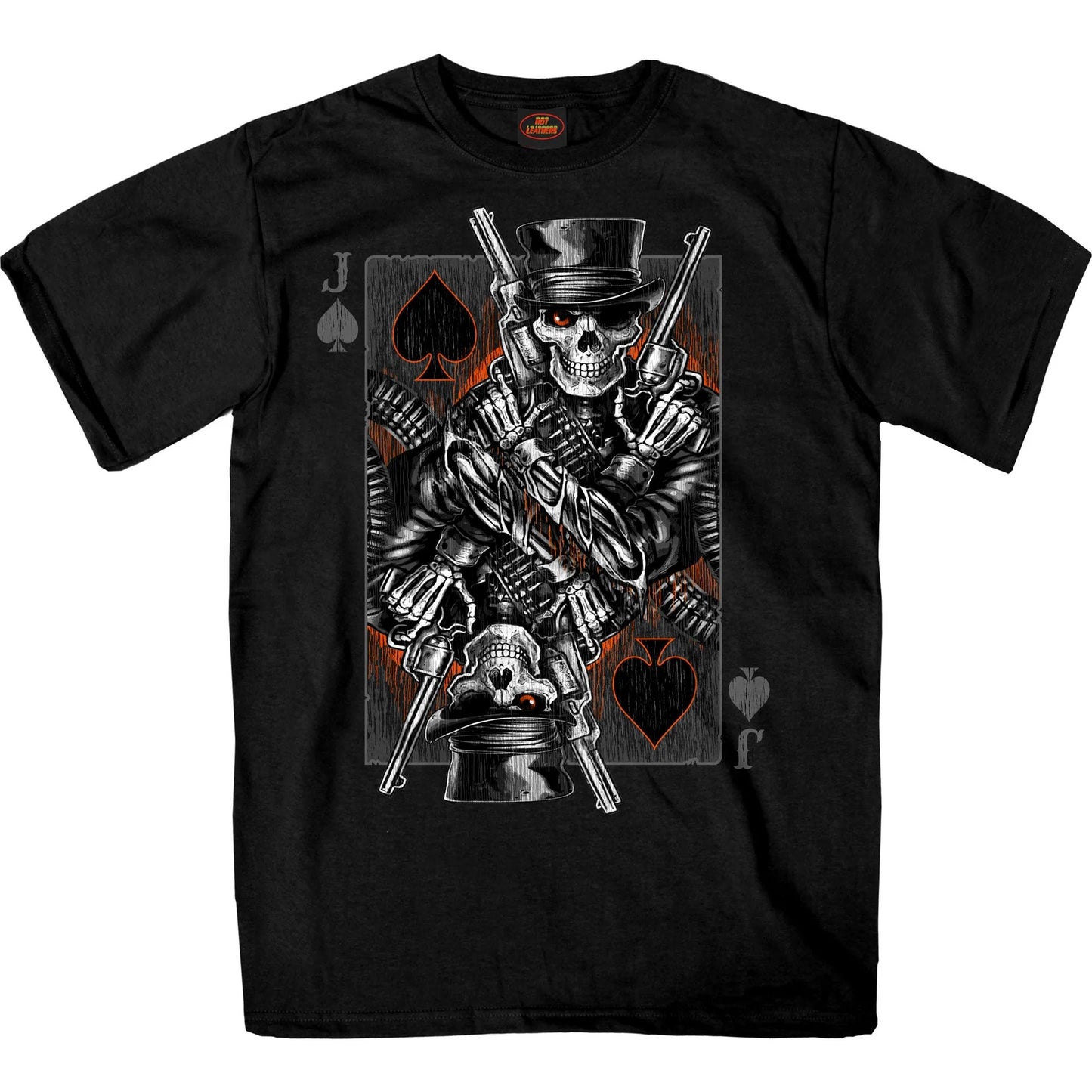 Men's Hot Leathers Gambler Short Sleeve Shirt GMS1534