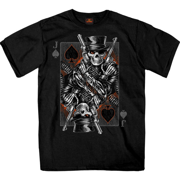 Men's Hot Leathers Gambler Short Sleeve Shirt GMS1534