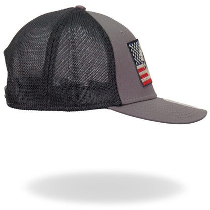 Hot Leathers GSH1022 2nd Amendment Flag Trucker Hat