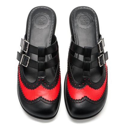 Havana Red Women's Mary Jane Clogs