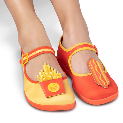 Hot Dog Women's Mary Jane Flats